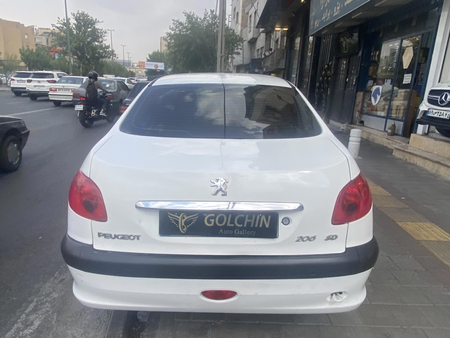 پژو 206 SD v8 - 1395