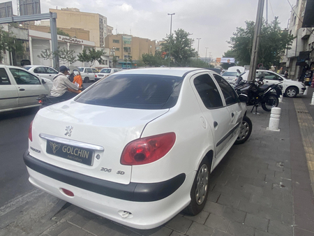 پژو 206 SD v8 - 1395