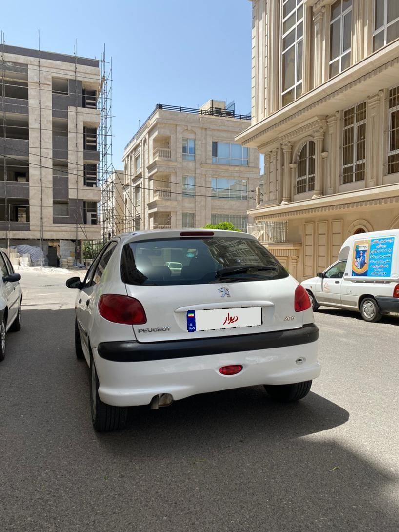 پژو 206 تیپ 2 - 1388