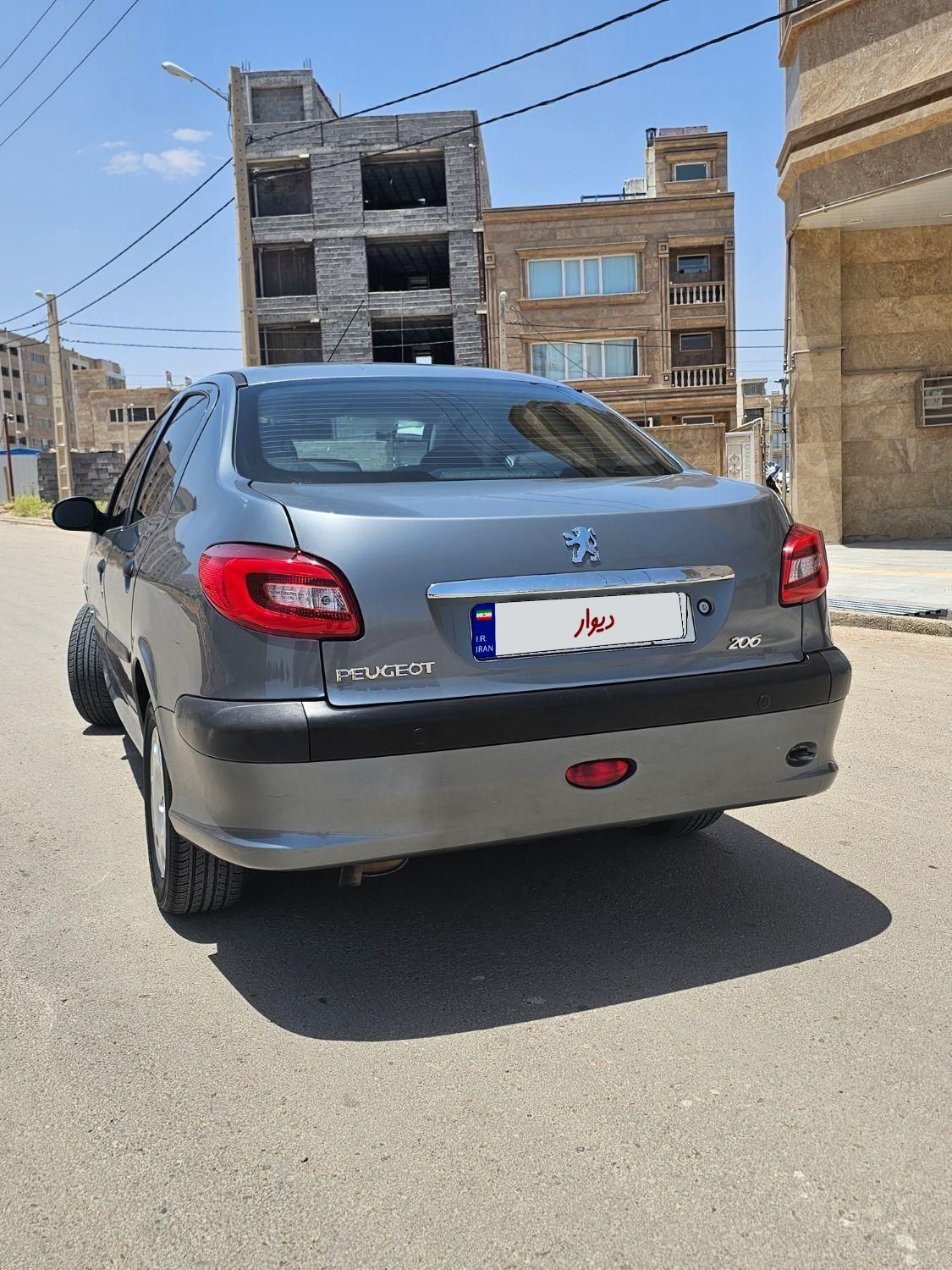 پژو 206 SD v8 - 1395