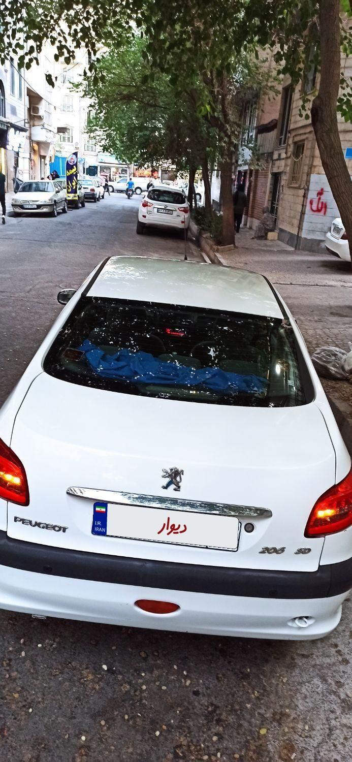 پژو 206 SD v8 - 1393