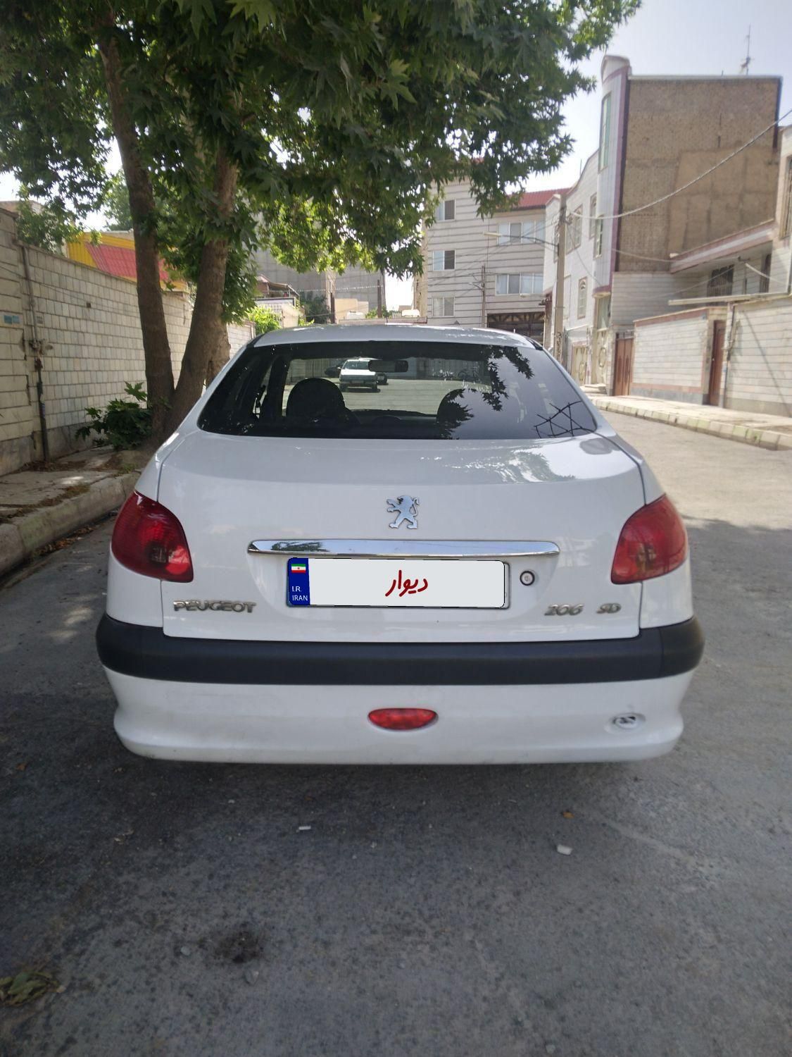 پژو 206 SD v8 - 1393