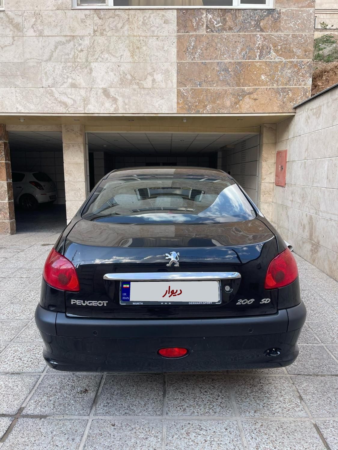 پژو 206 SD v8 - 1396