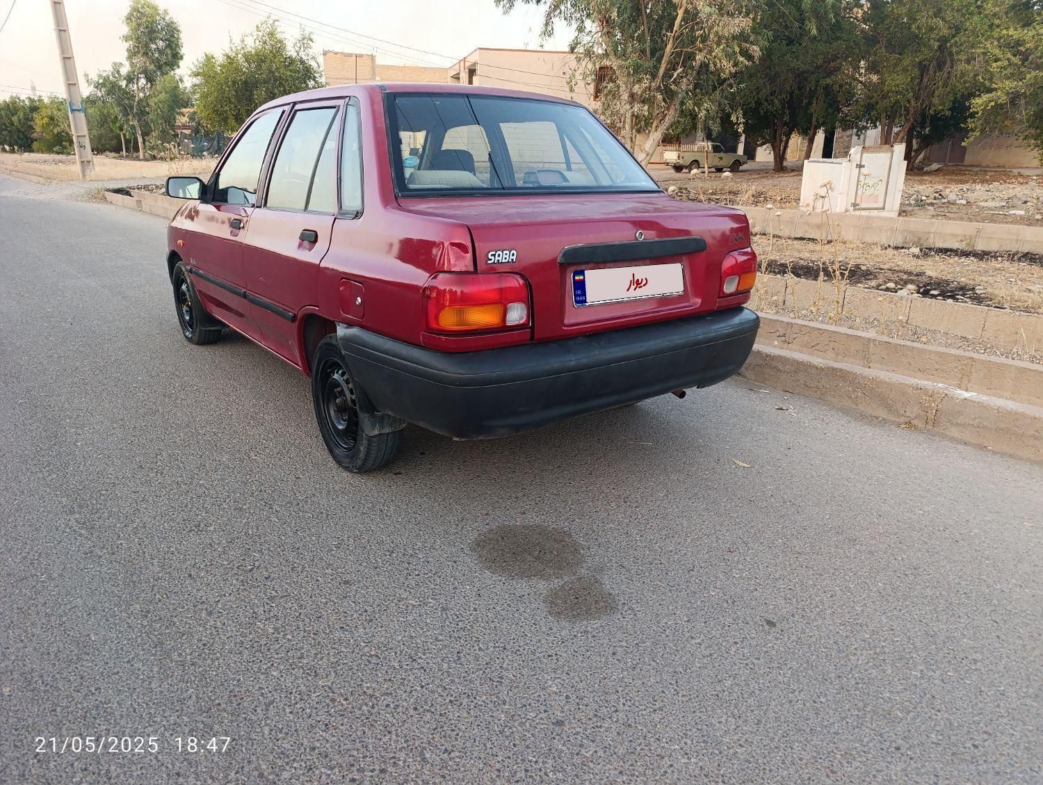 پراید صبا دنده‌ای - 1387