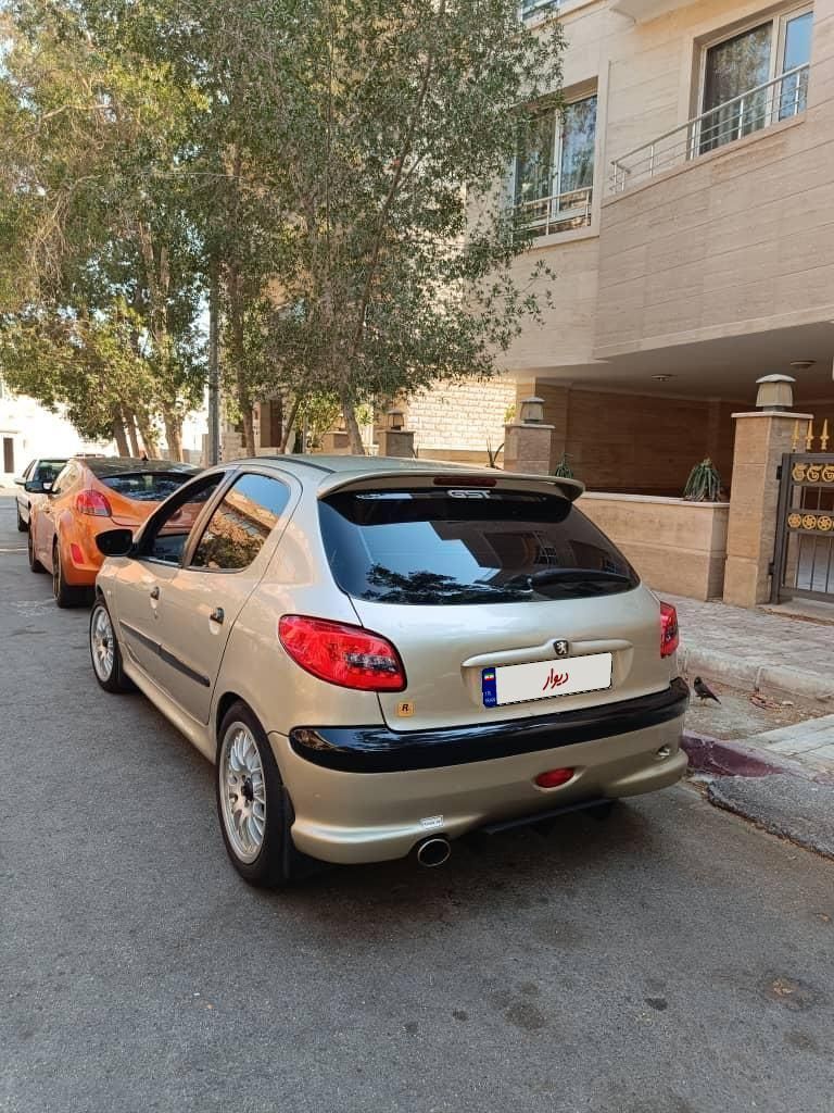 پژو 206 تیپ 5 - 1384