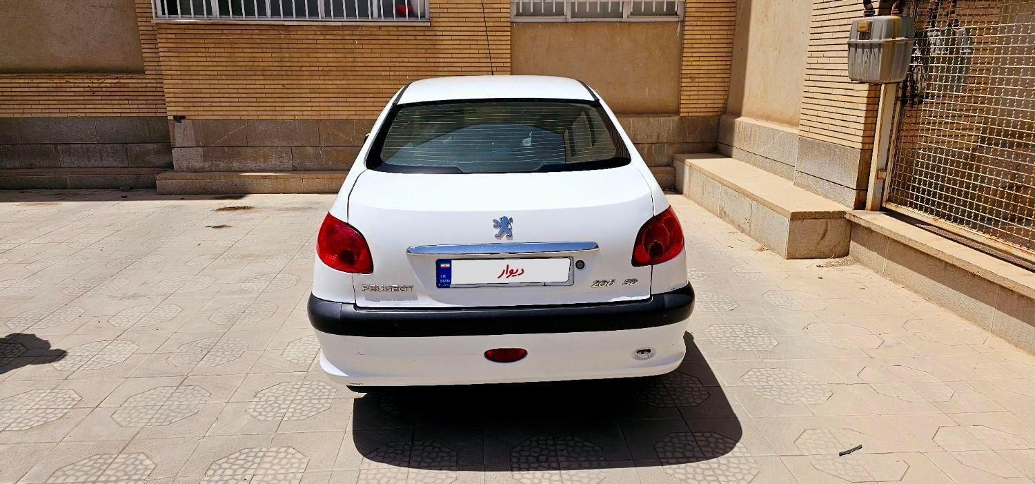 پژو 206 SD v8 - 1395