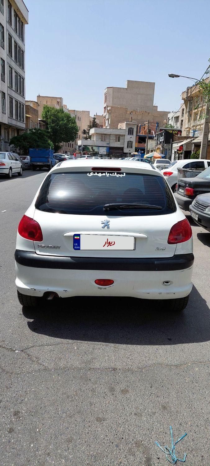 پژو 206 تیپ 2 - 1388