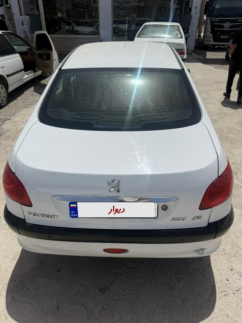 پژو 206 SD v8 - 1397
