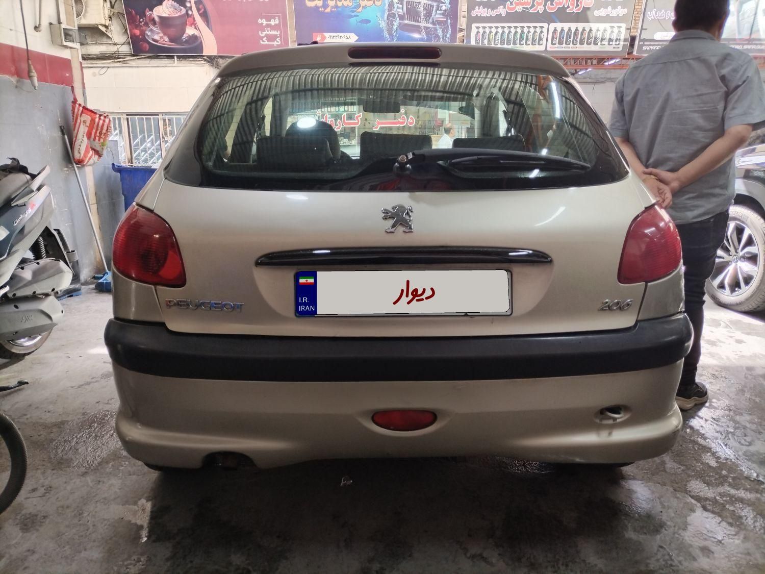 پژو 206 تیپ 2 - 1384