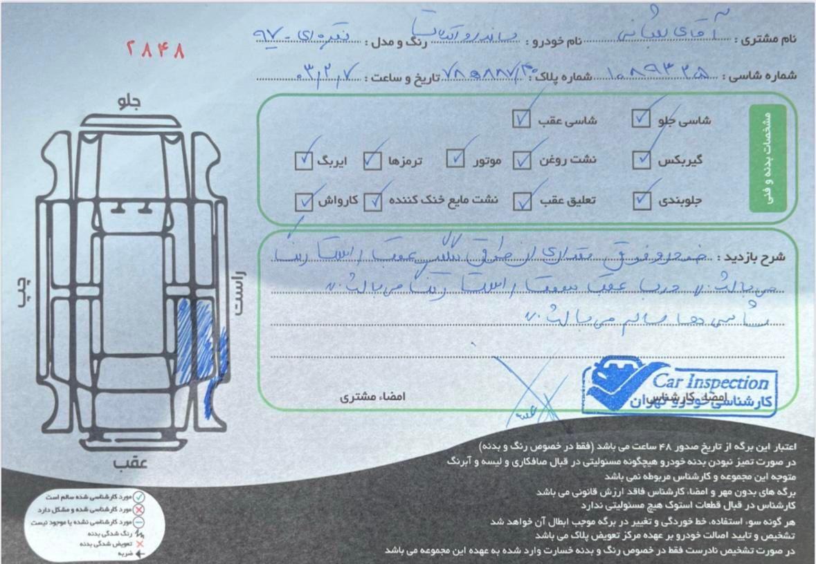 رنو ساندرو اتوماتیک - 1397