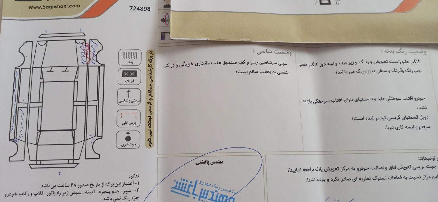 رنو مگان پارس خودرو 1600 E1 - 2008