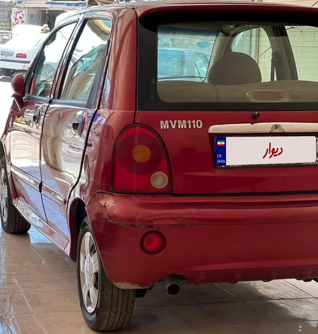 ام وی ام 110 چهار سیلندر دنده ای - 2011
