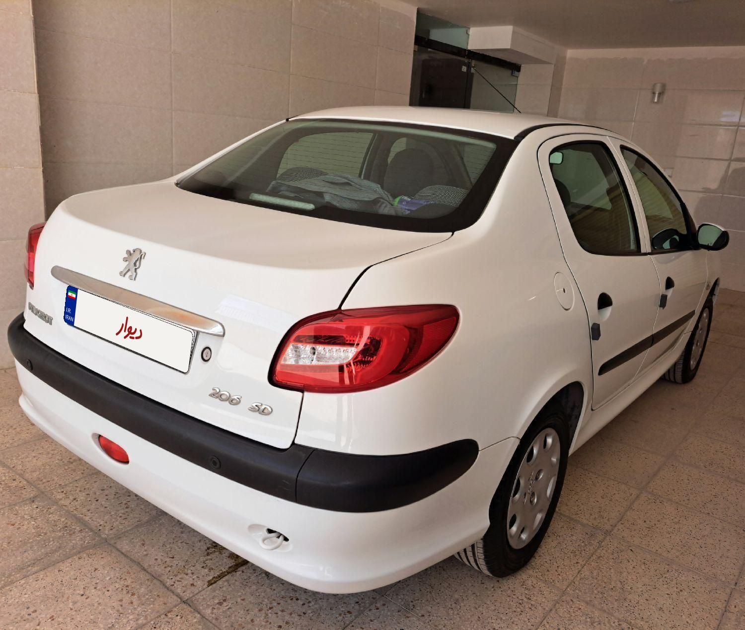 پژو 206 SD v8 - 1396