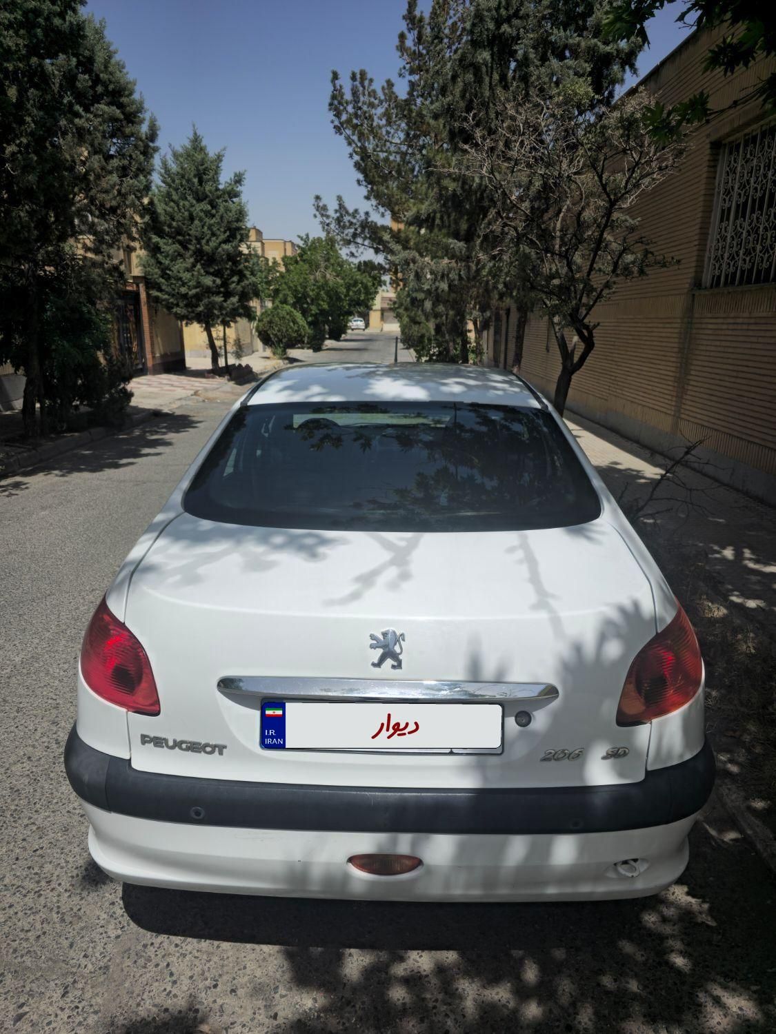 پژو 206 SD v8 - 1393