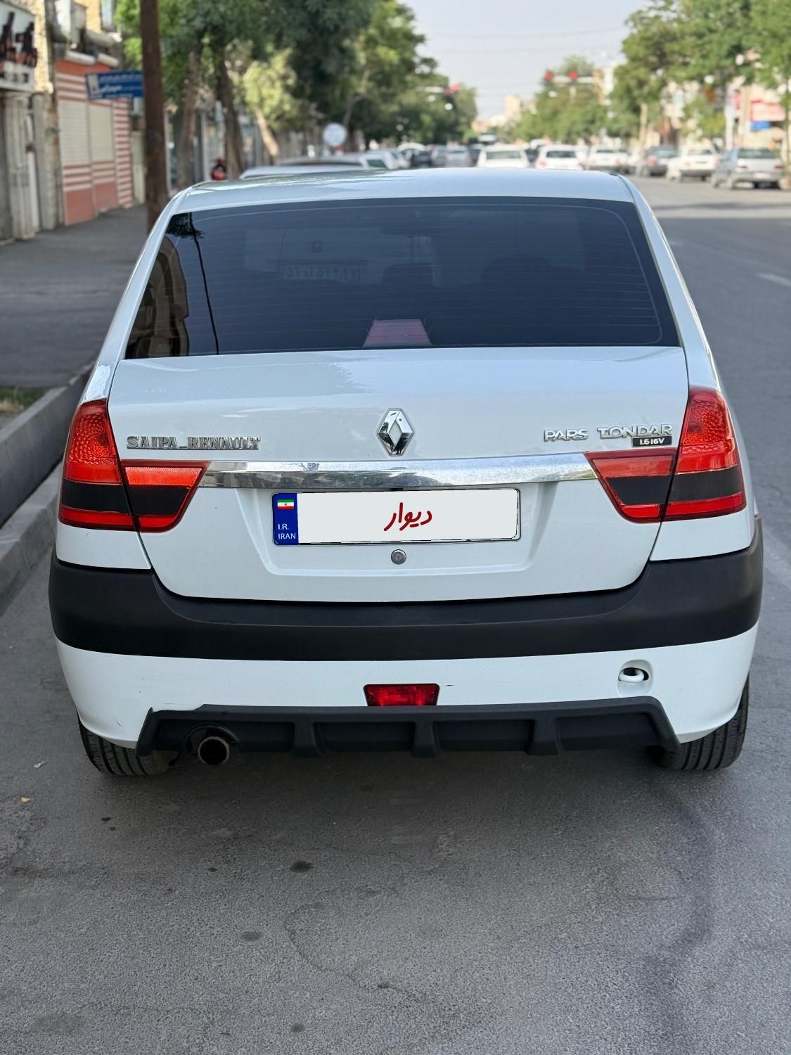 رنو پارس تندر گیربکس JHQ + مولتی مدیا - 1396