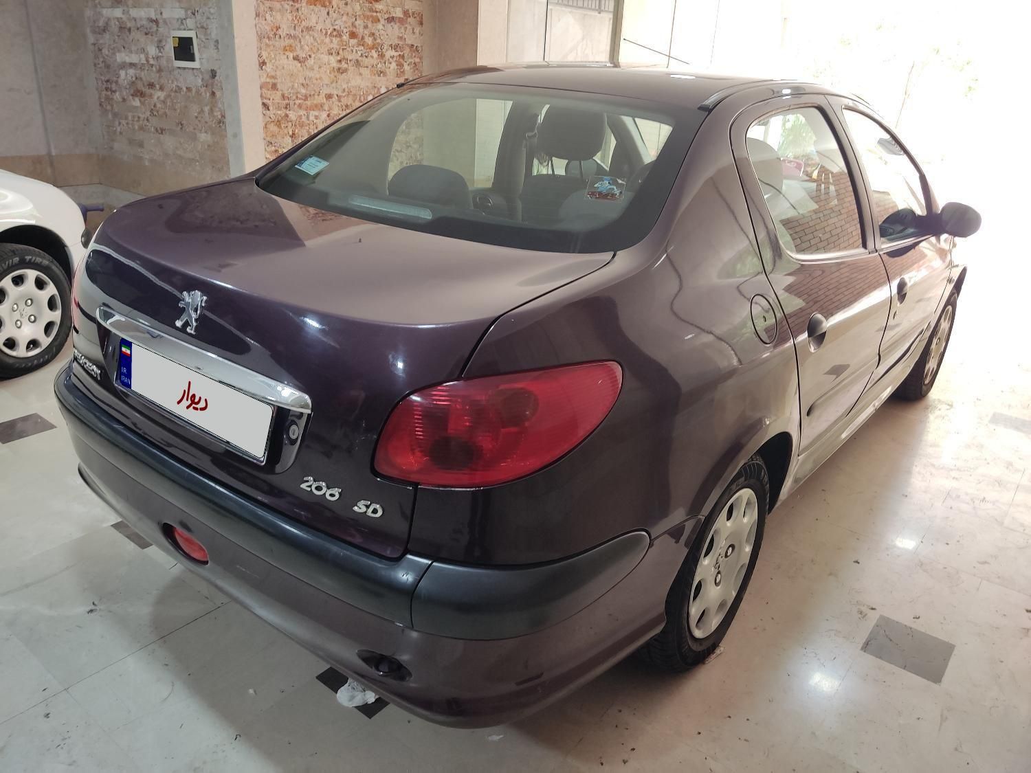 پژو 206 SD v9 - 1390