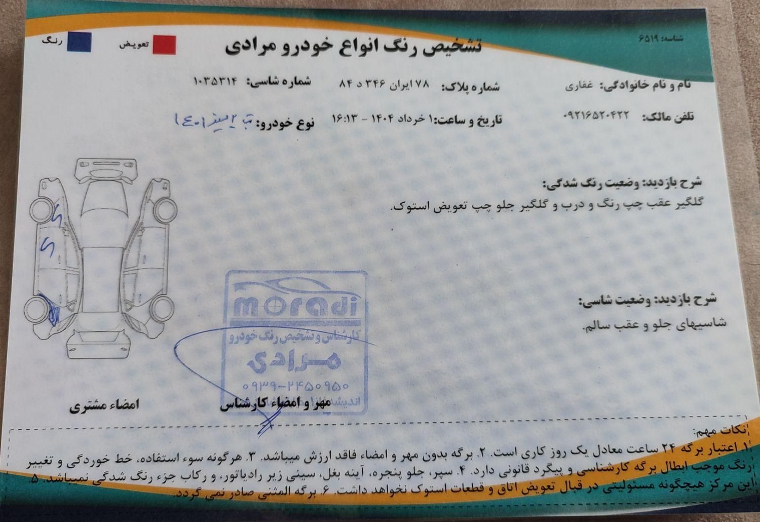 تیبا 2 EX - 1401