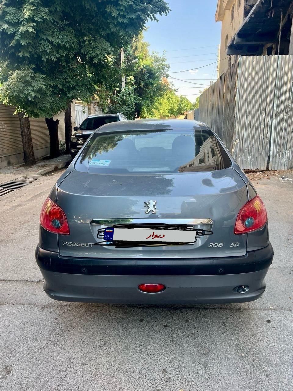 پژو 206 SD v8 - 1396