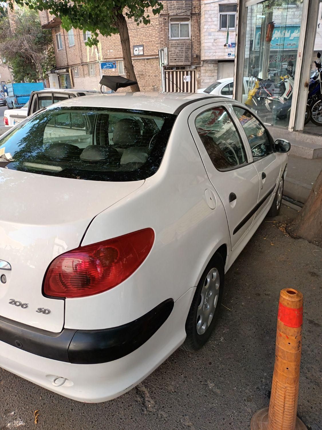 پژو 206 SD v8 - 1396
