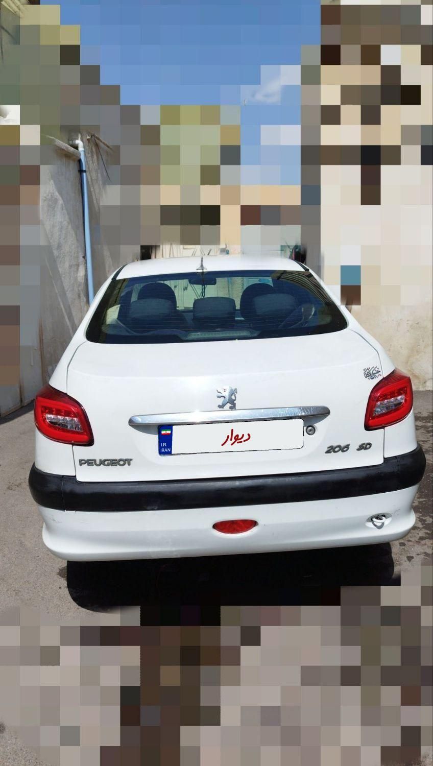 پژو 206 SD v8 - 1389