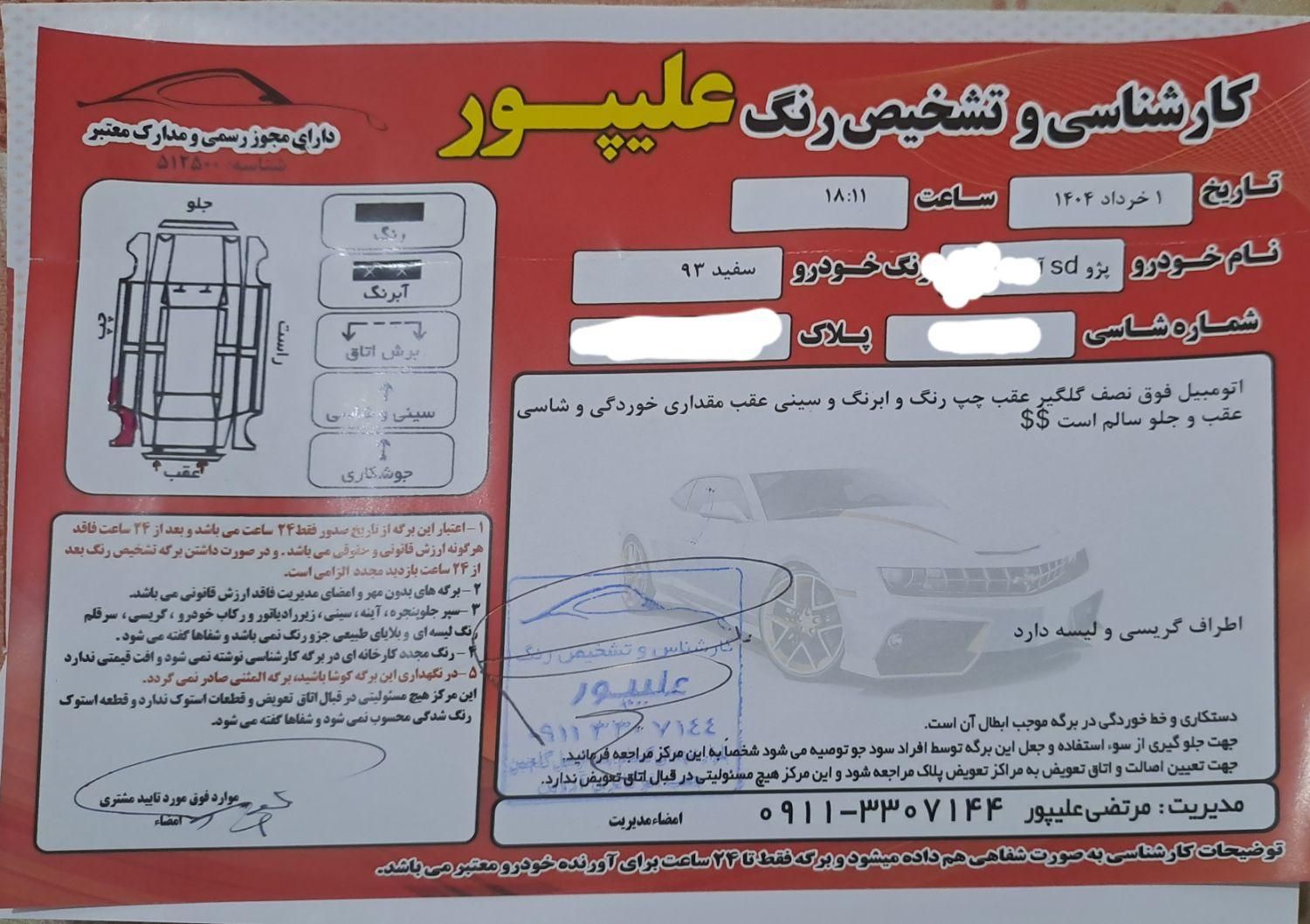 پژو 206 SD v8 - 1393