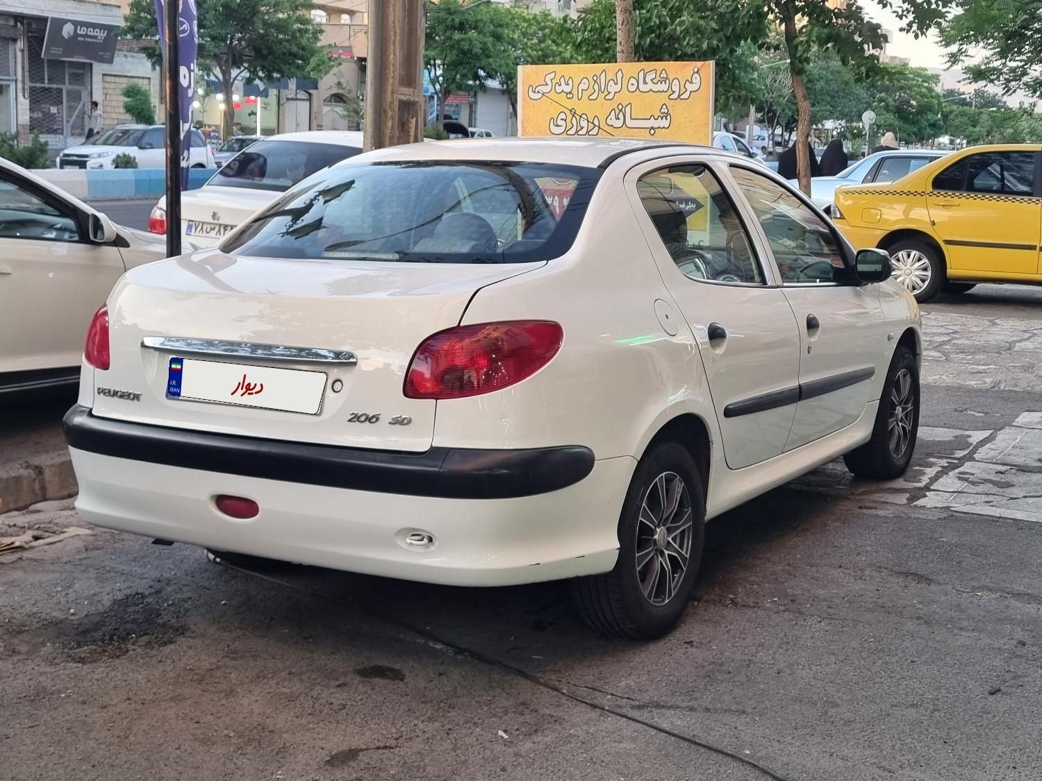 پژو 206 SD v8 - 1392