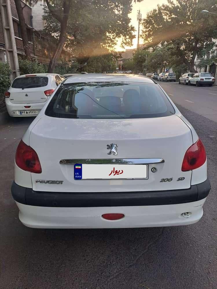 پژو 206 SD v8 - 1392