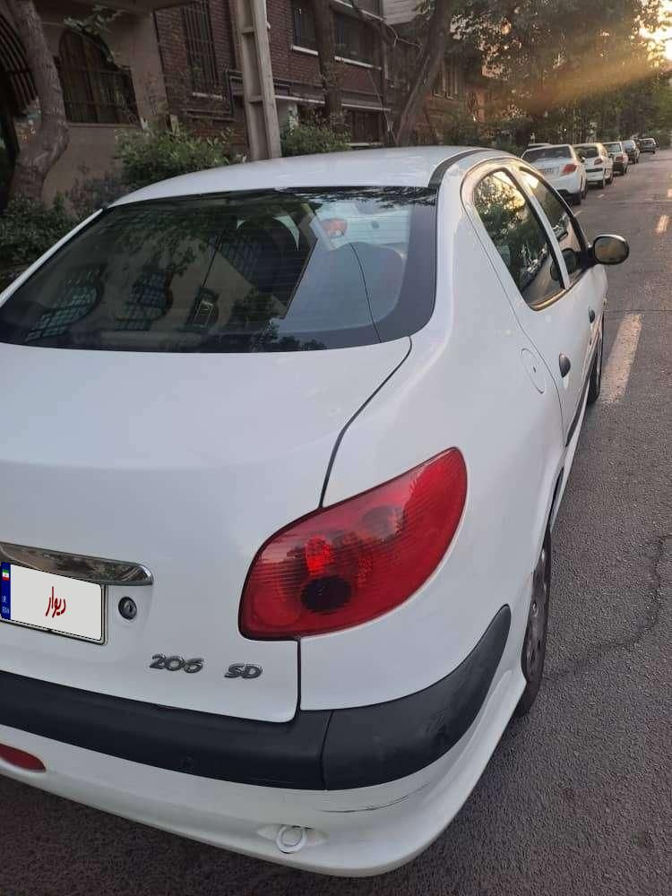 پژو 206 SD v8 - 1392