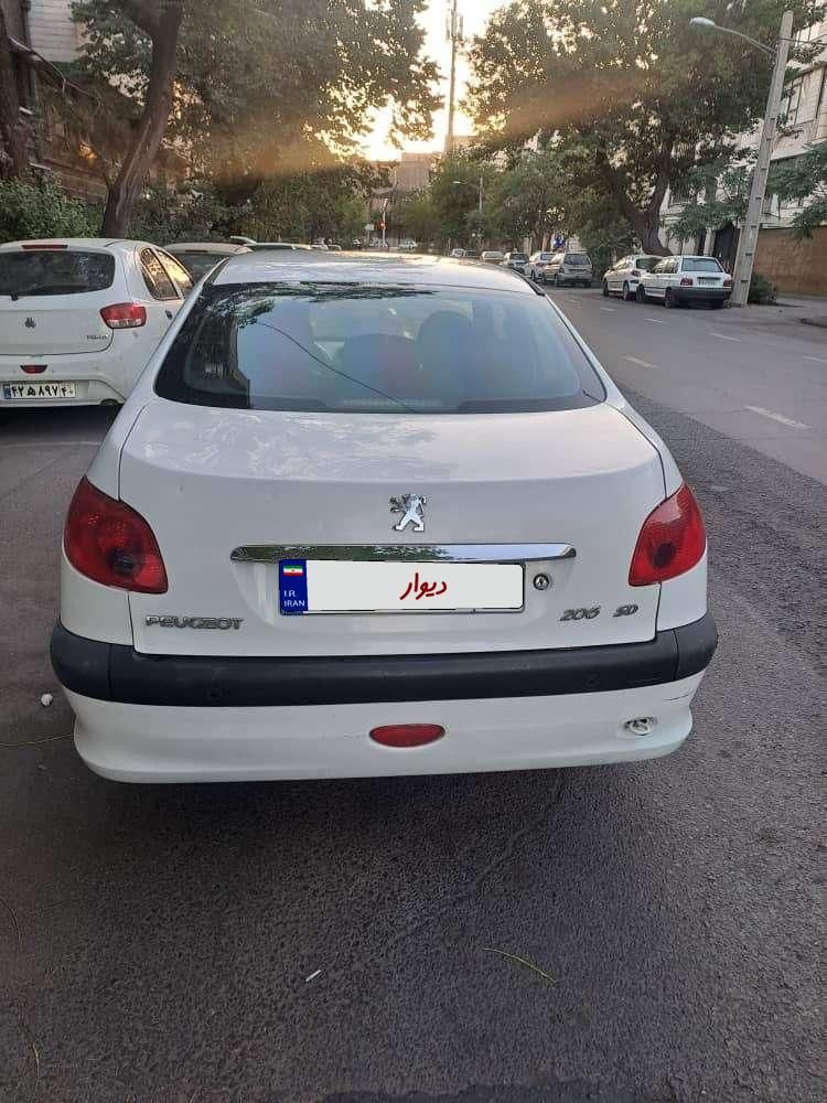 پژو 206 SD v8 - 1392