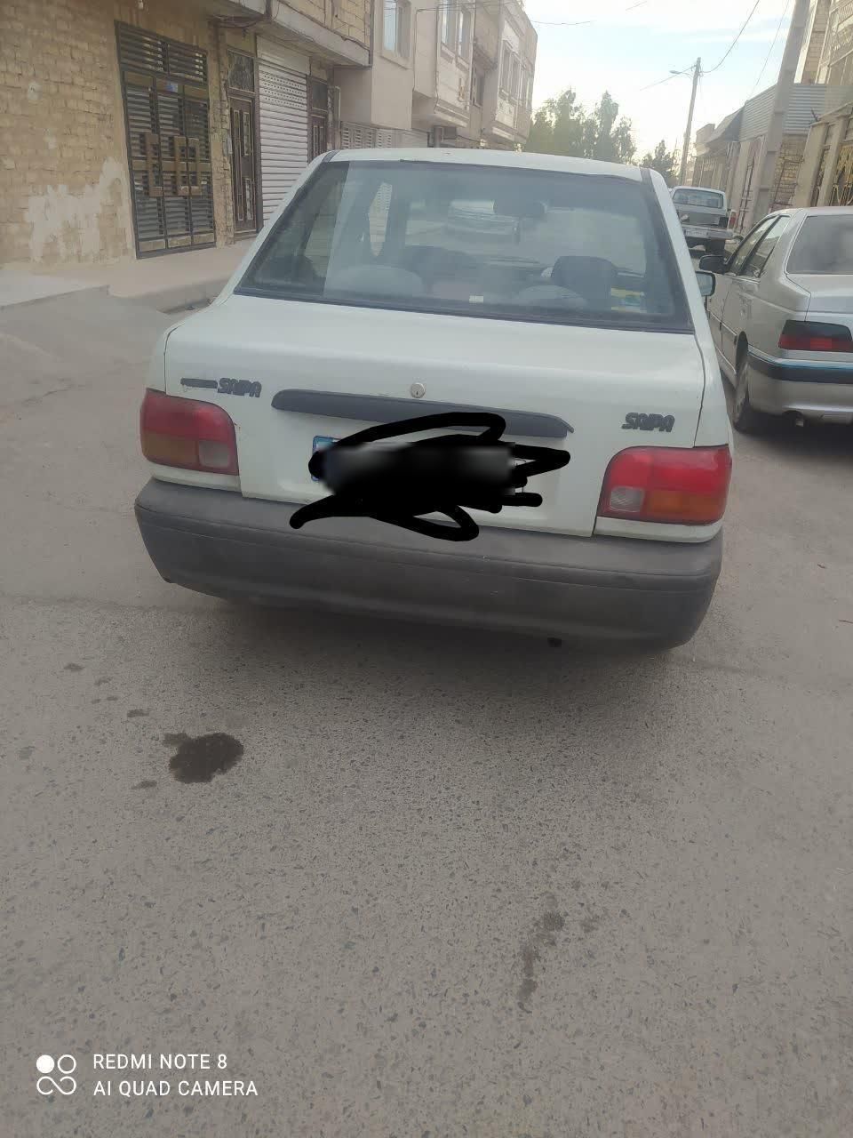 پراید صبا دنده‌ای - 1380