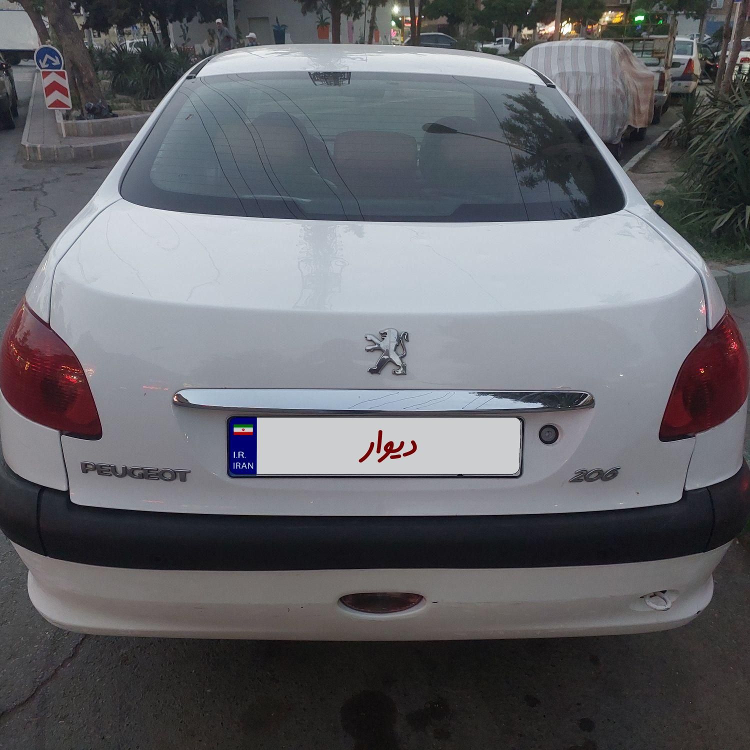 پژو 206 SD v8 - 1395
