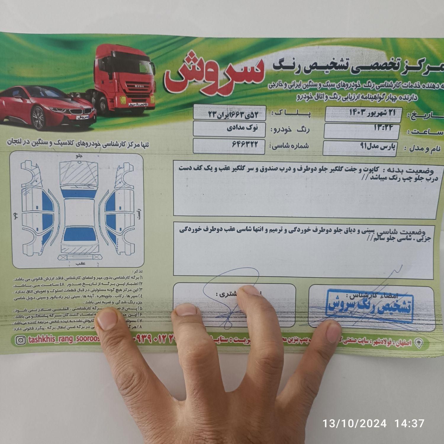پژو پارس ELX-XU7P سفارشی - 1391