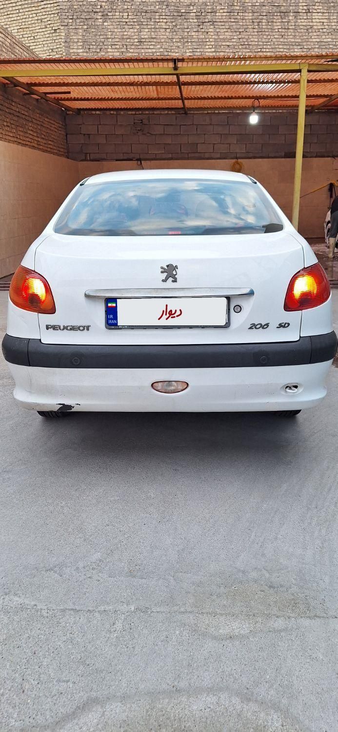 پژو 206 SD v8 - 1393