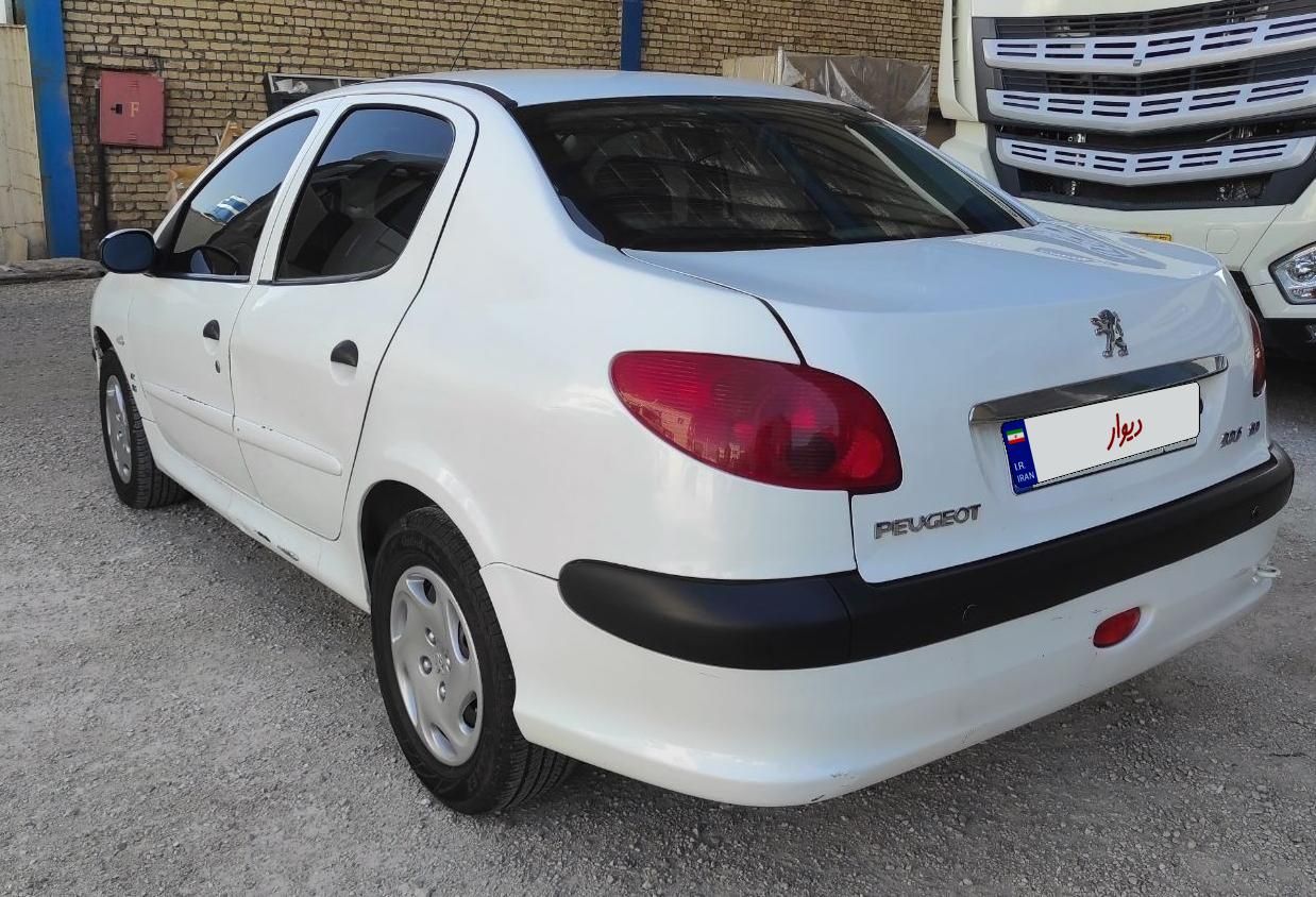 پژو 206 SD v8 - 1396
