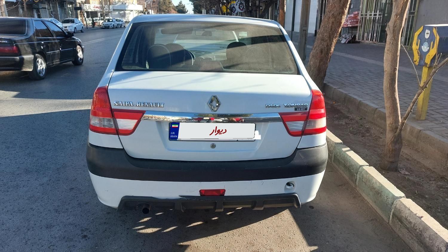 رنو پارس تندر گیربکس JHQ + مولتی مدیا - 1396