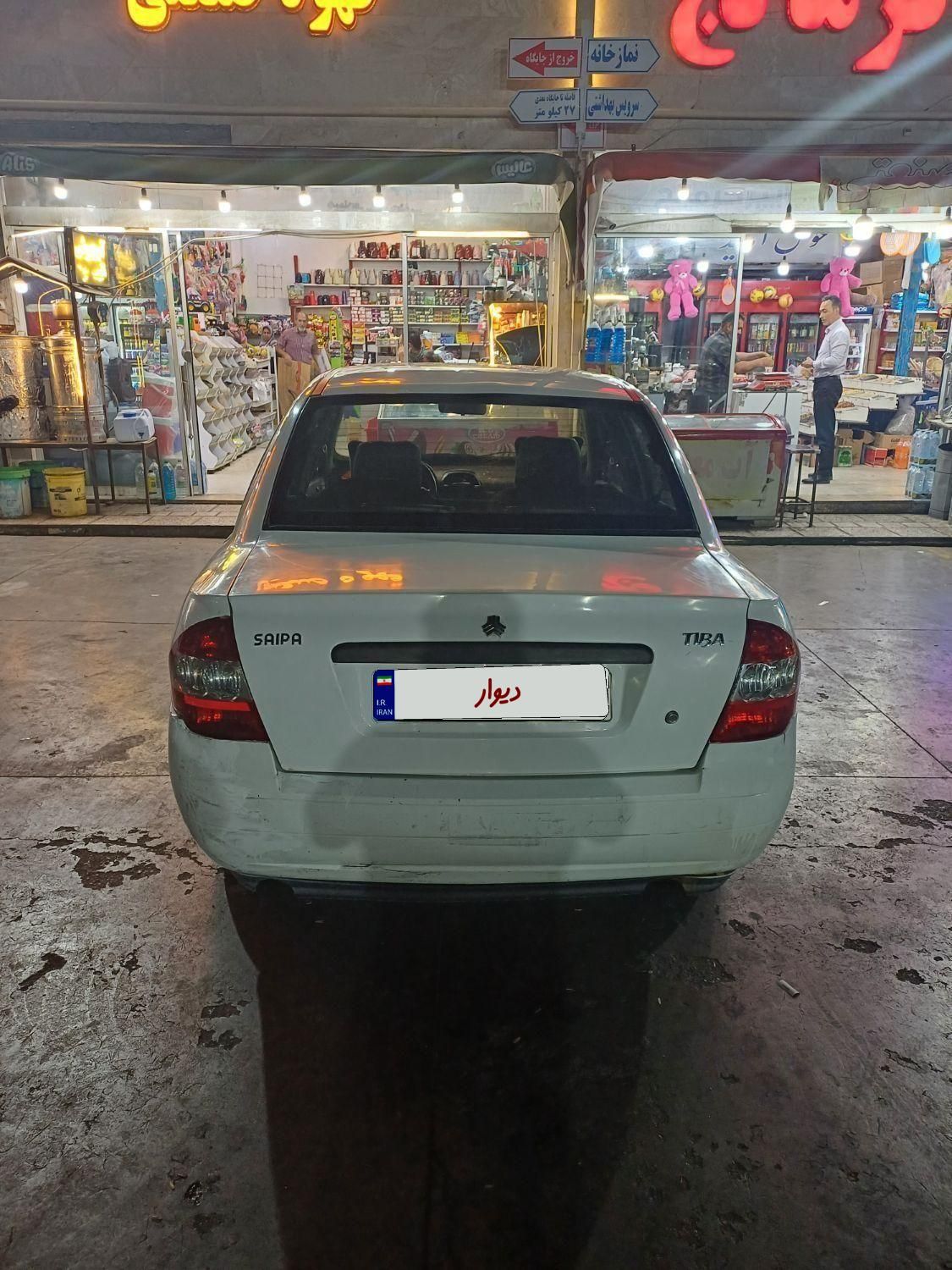 تیبا صندوق دار EX - 1393