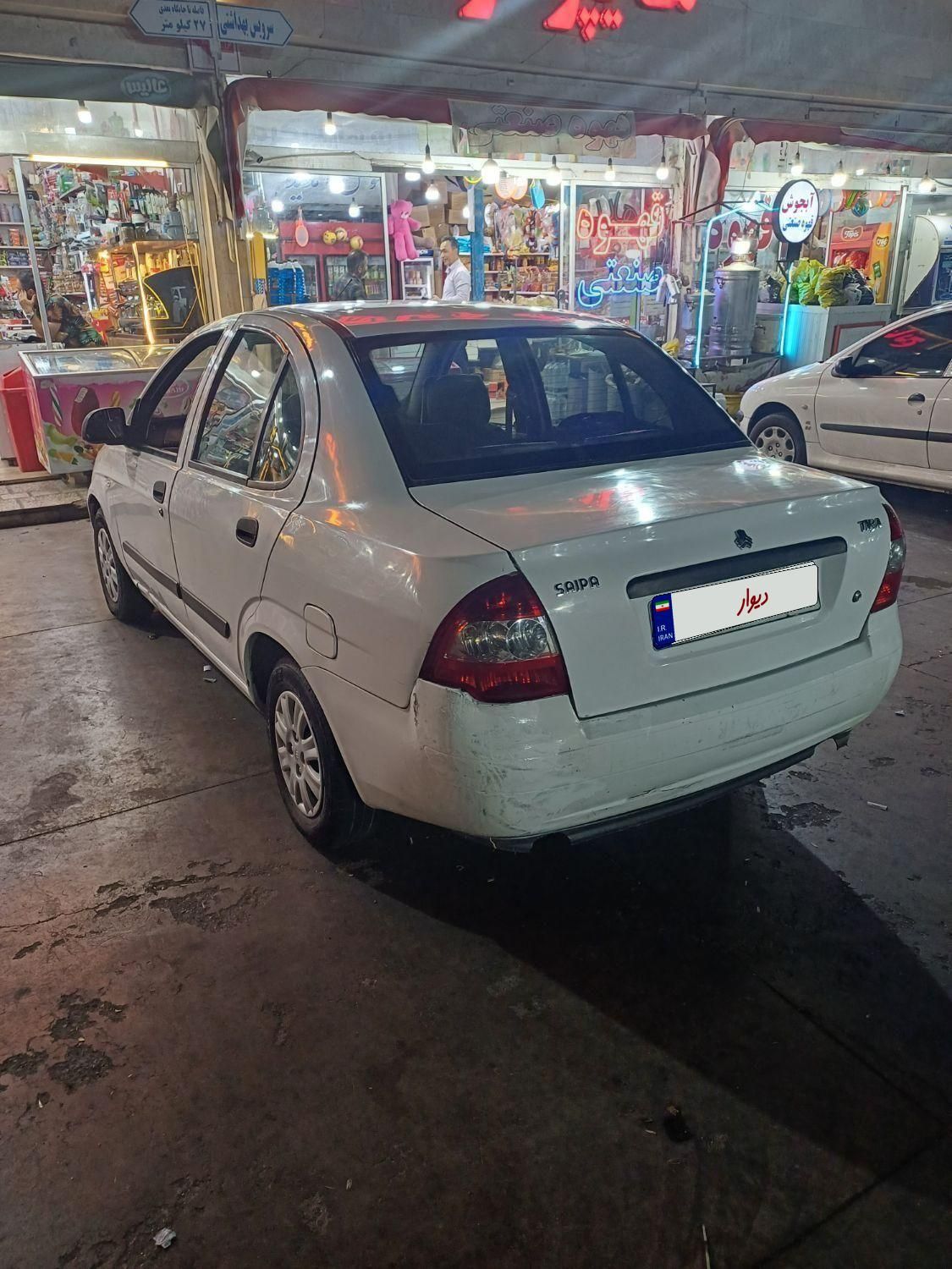 تیبا صندوق دار EX - 1393