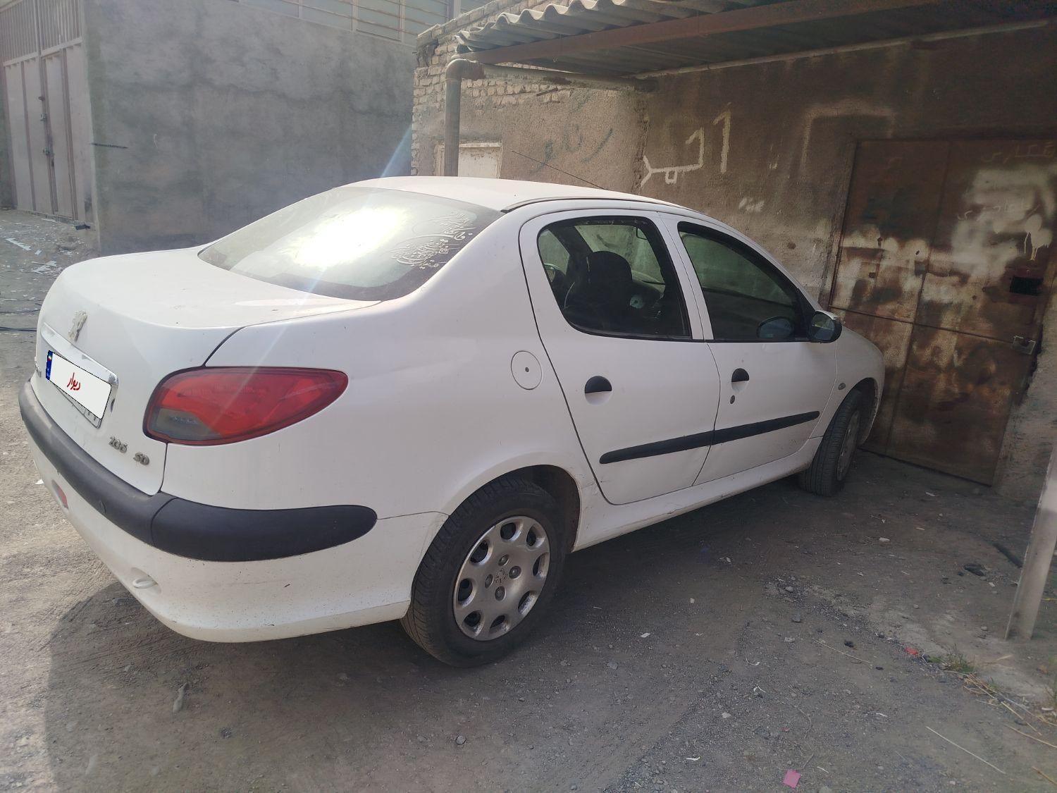 پژو 206 SD v8 - 1395