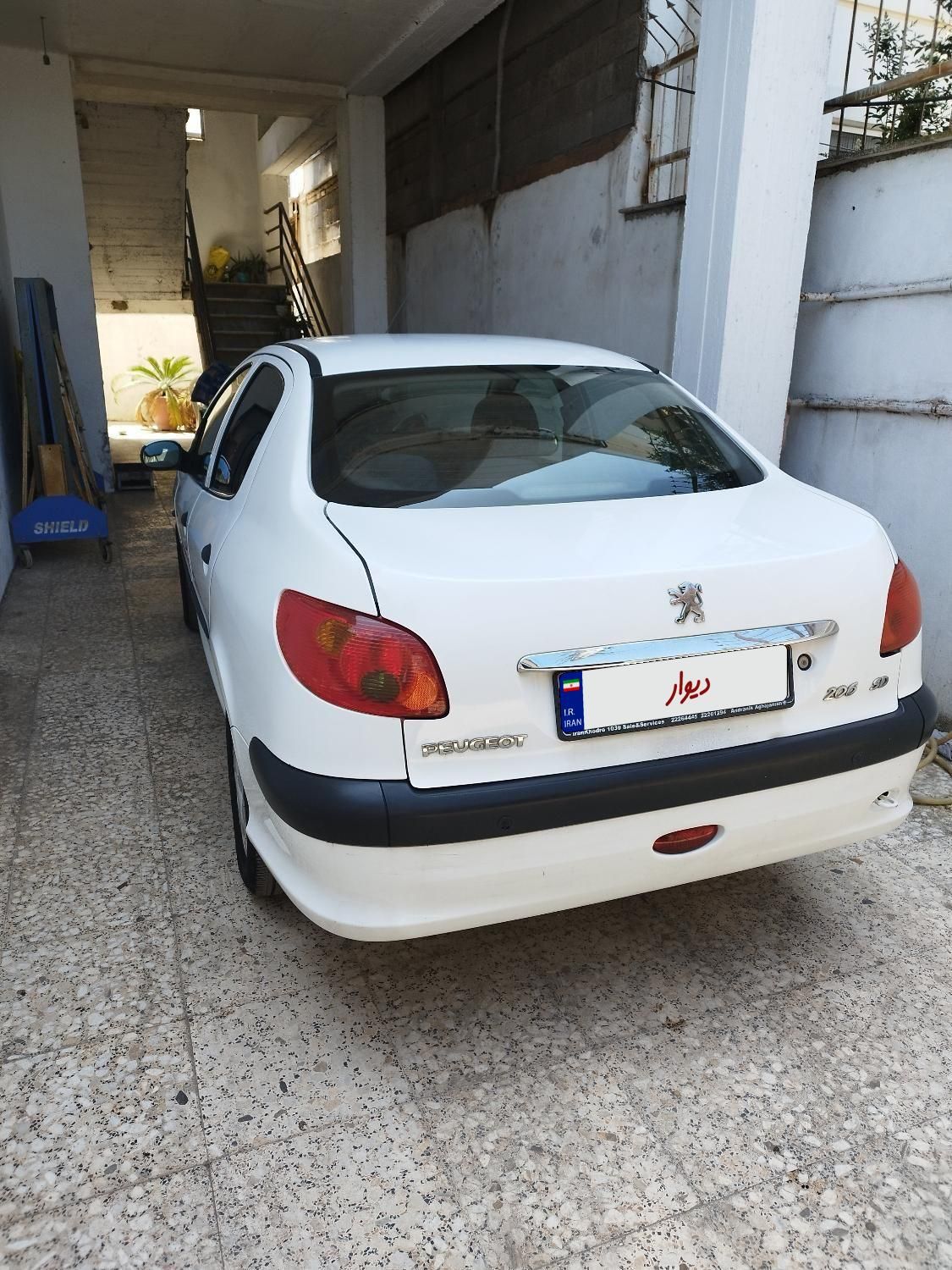 پژو 206 SD v8 - 1393