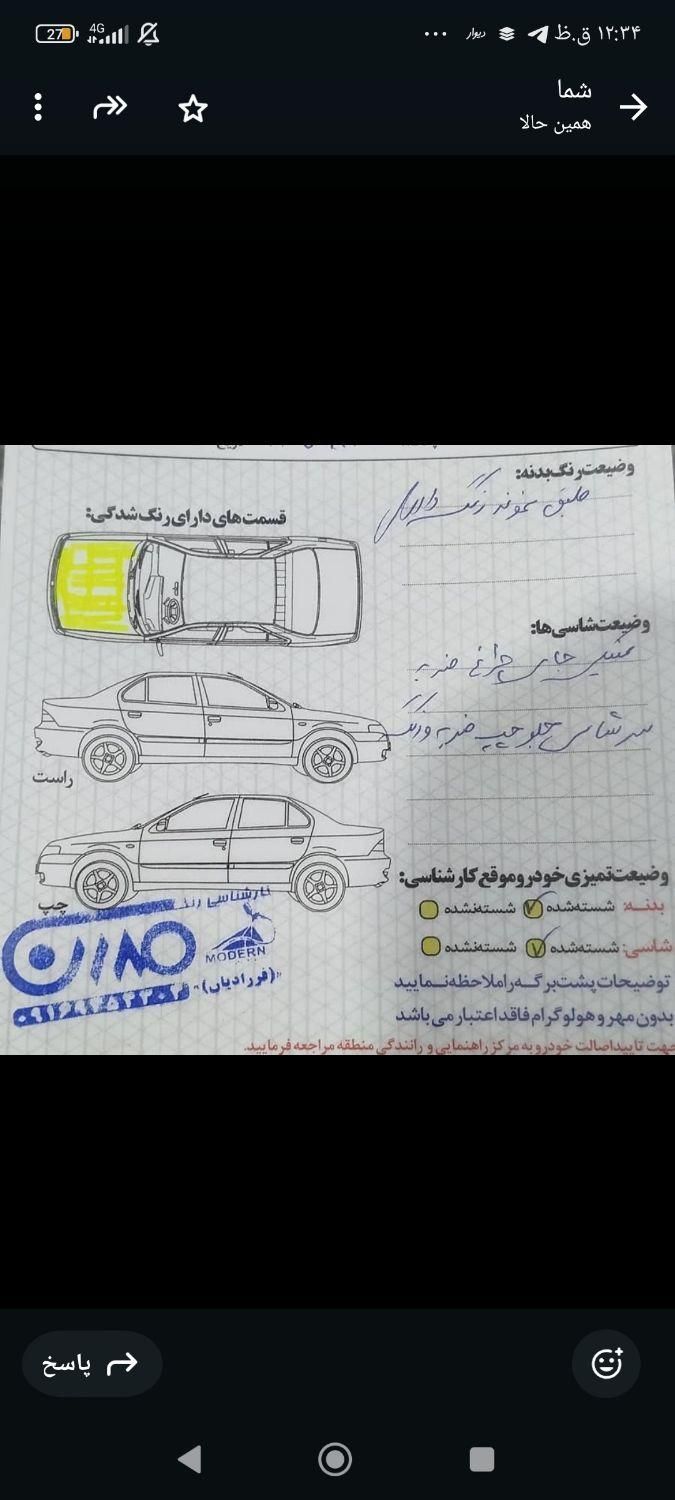 پژو 206 تیپ 2 - 1401