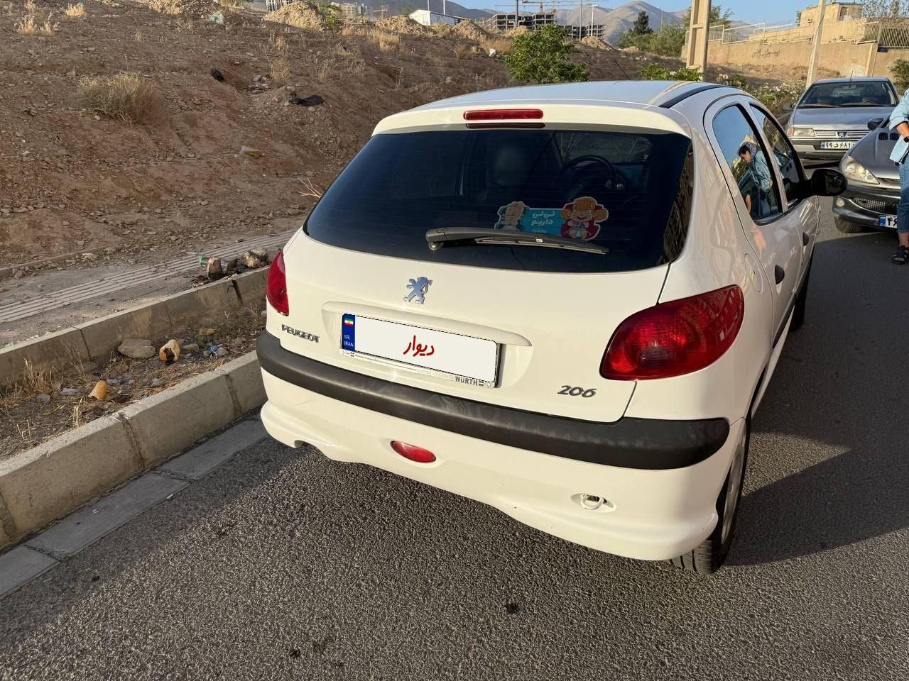 پژو 206 تیپ 2 - 1399