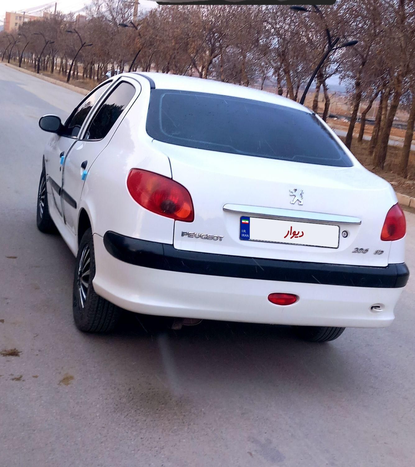 پژو 206 SD v8 - 1396