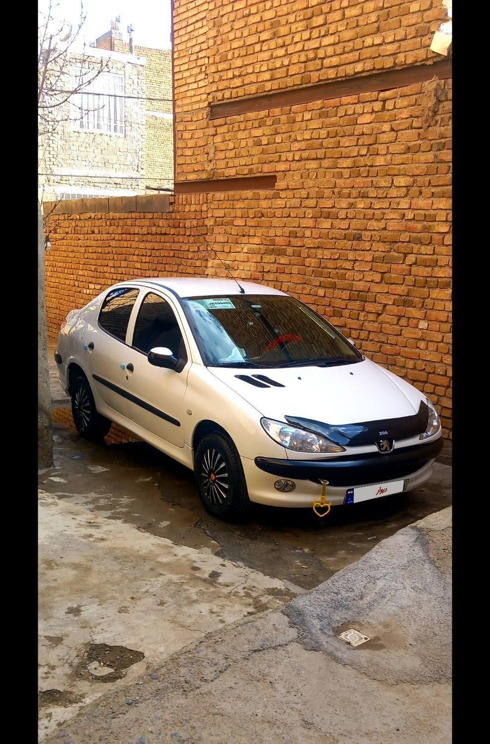 پژو 206 SD v8 - 1396