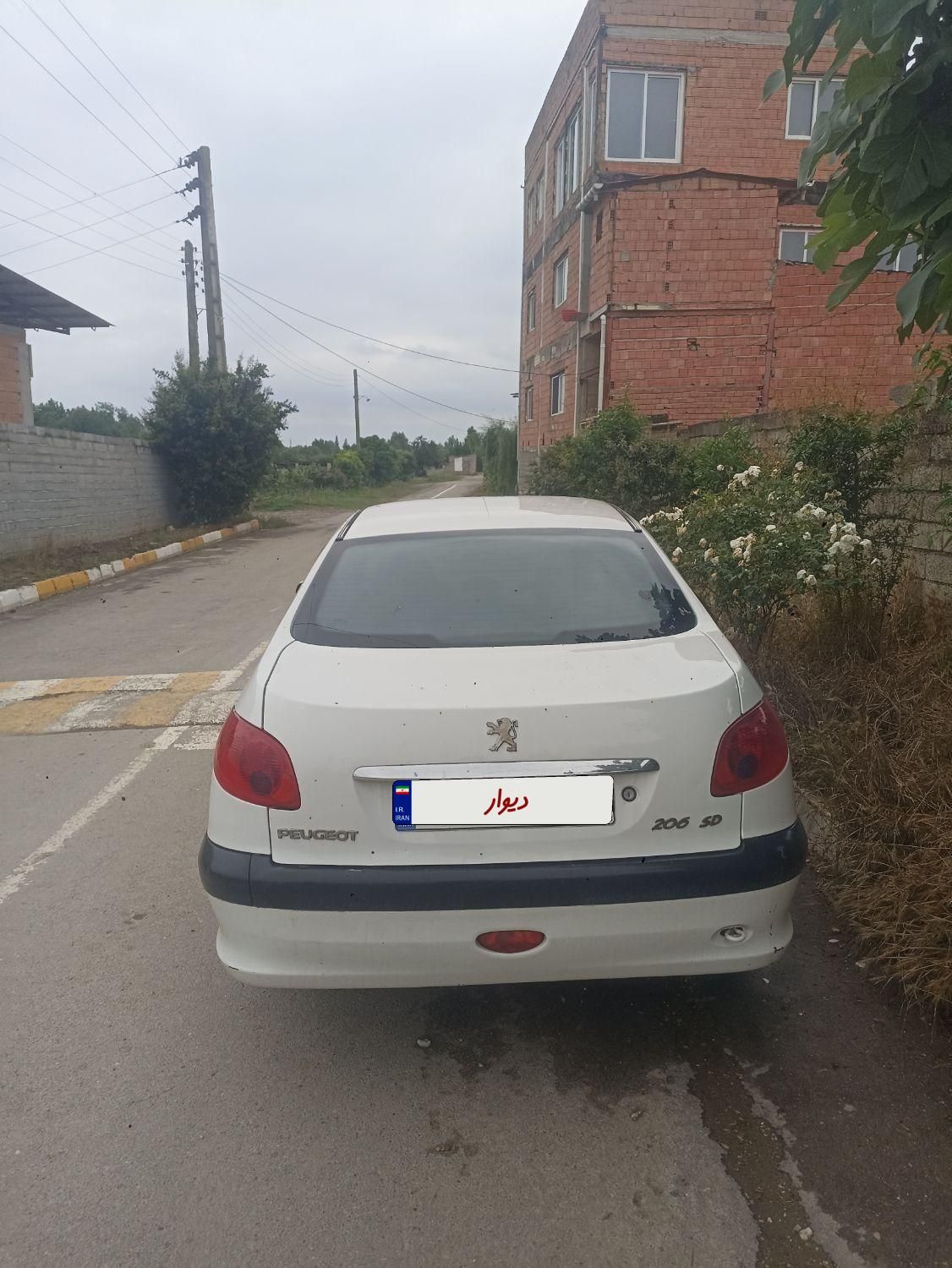 پژو 206 SD v8 - 1389