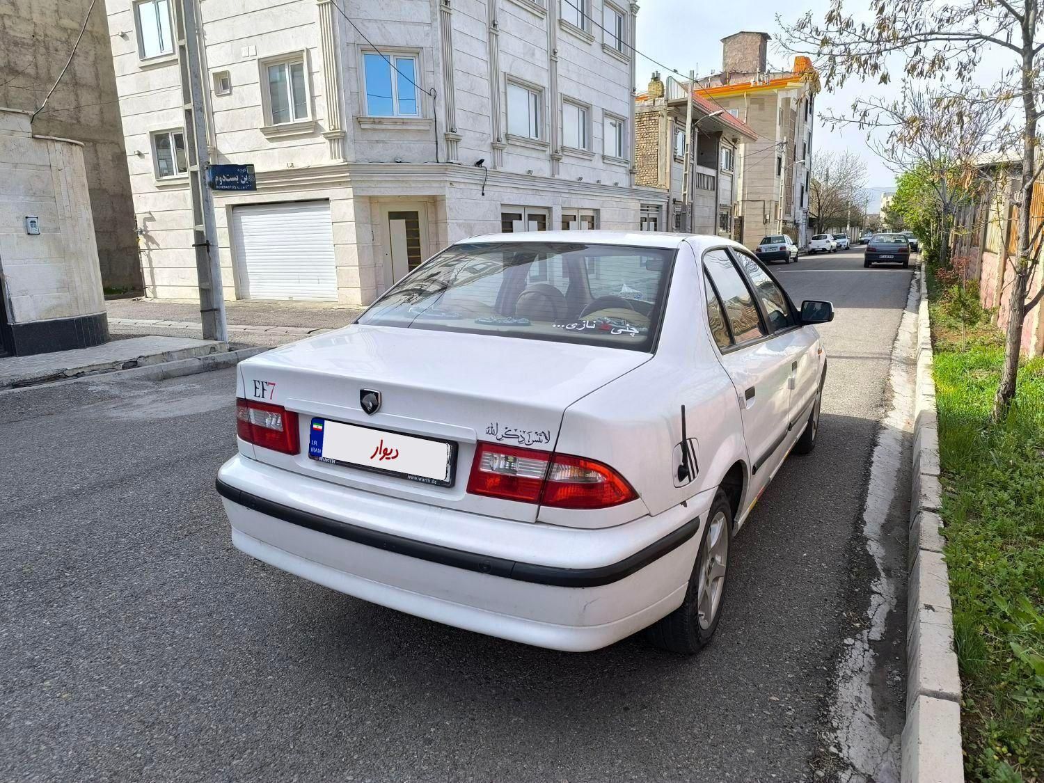 سمند LX EF7 دوگانه سوز - 1389