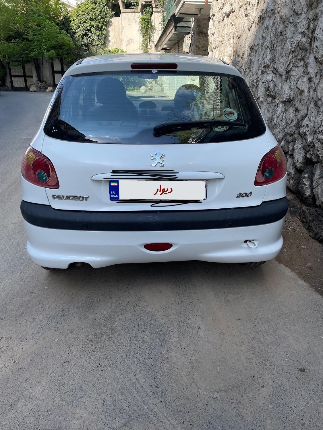 پژو 206 تیپ 2 - 1395