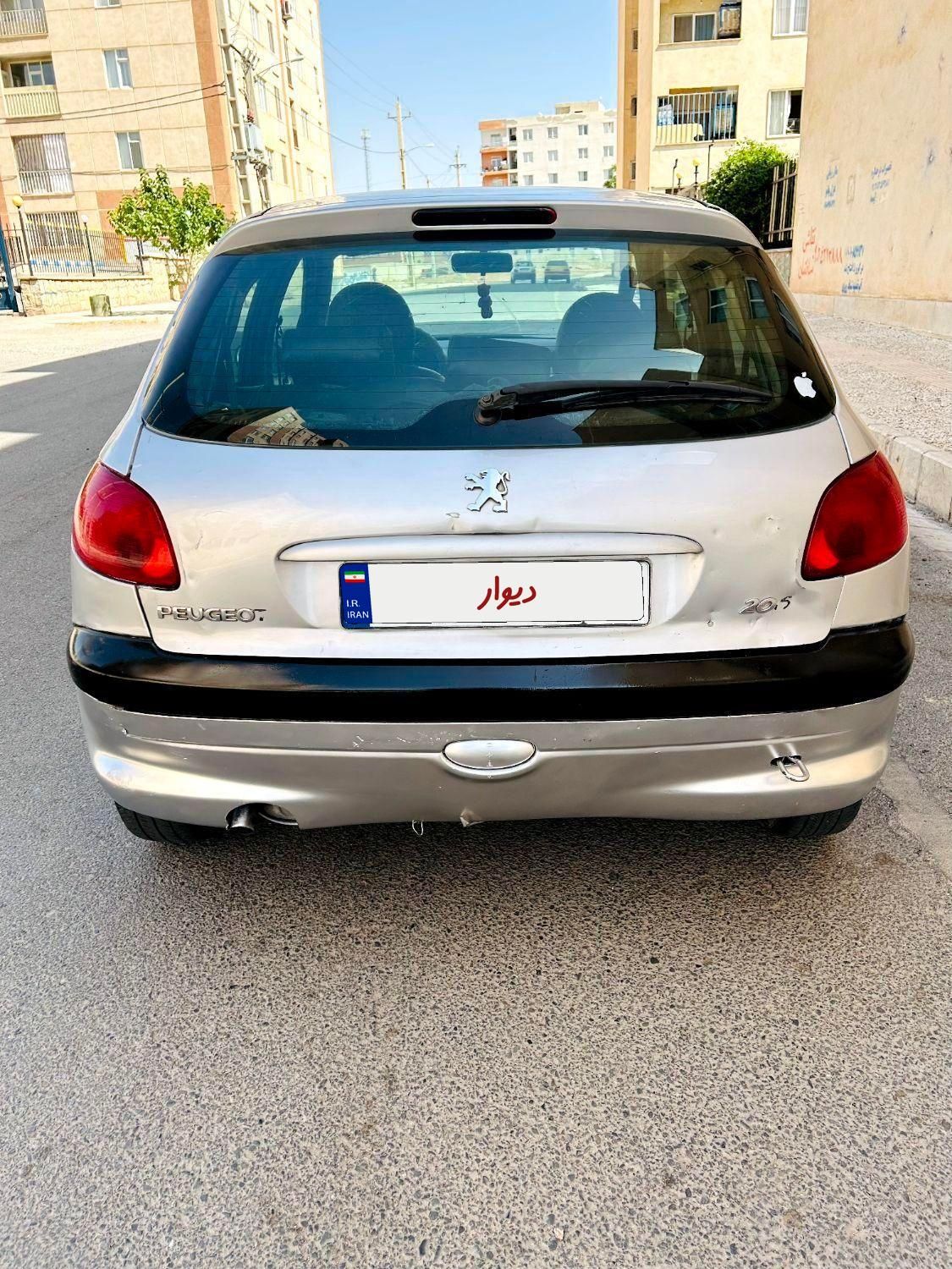پژو 206 تیپ 3 - 1383