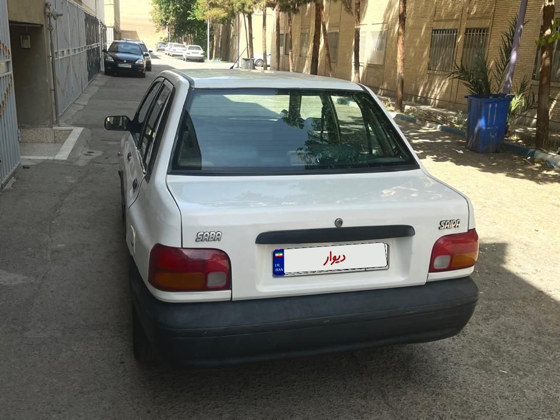 پراید صبا دنده‌ای - 1386