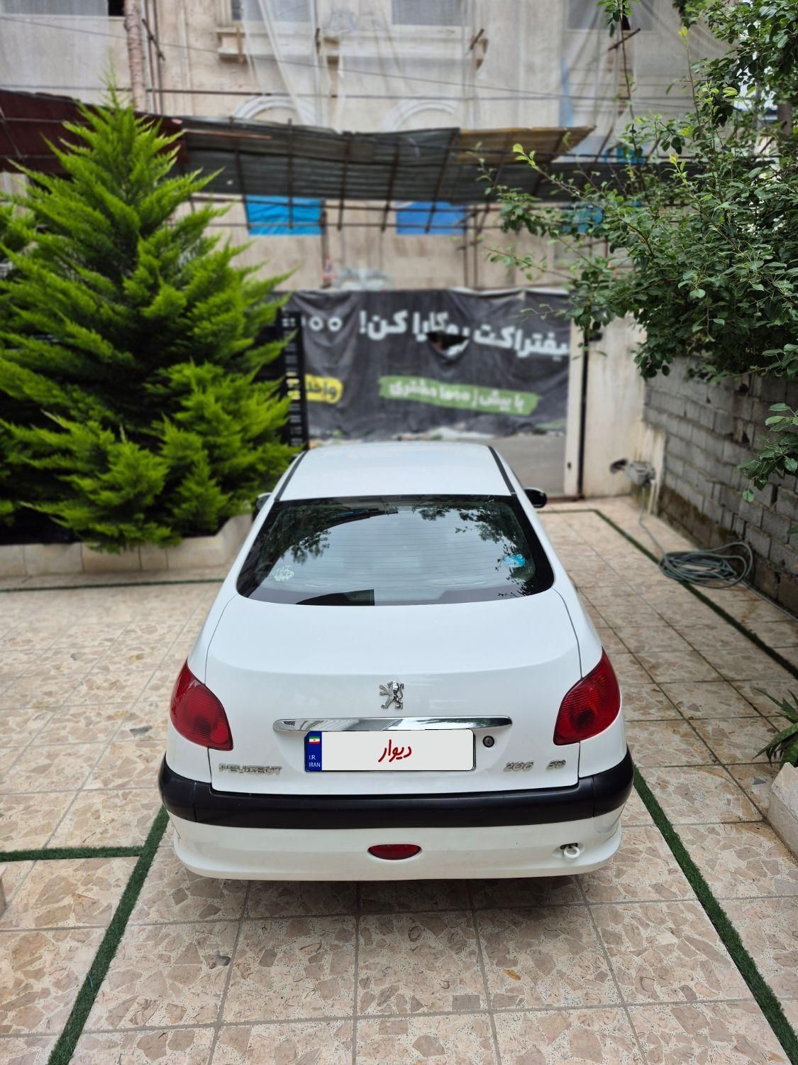 پژو 206 SD v8 - 1398