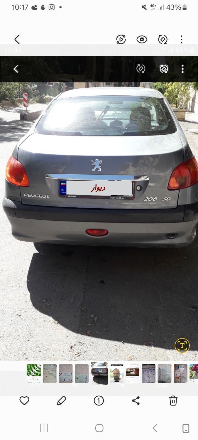خودرو پژو، 206 SD آگهی ann_18234713